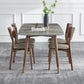 Scandinavian Style Dining Side Chairs Wood Open Back Dining Armless Chairs (Set of 2) Clearhalo ' kitchen&dining_furn' 'Dining Chairs' 'Dining Tables & Seating' 'dining_chair' 'furn' 'furn_dining_chair' 'Furniture' 'furniture_dining_chair' 'Kitchen & Dining Furniture' 'kitchen' 3859668