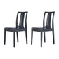 Traditional Style Wood Dining Side Chair Slat Back Armless Chairs for Kitchen (Set of 2) Black Clearhalo ' kitchen&dining_furn' 'Dining Chairs' 'Dining Tables & Seating' 'dining_chair' 'furn' 'furn_dining_chair' 'Furniture' 'furniture_dining_chair' 'Kitchen & Dining Furniture' 'kitchen' 3859679