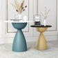 Minimalist Round Shape Sintered Stone Dining Table Standard 27.5 inch Dining Table for Kitchen Clearhalo ' dining_table' 'Dining Tables & Seating' 'Dining Tables' 'furn' 'furn_dining_table' 'Furniture' 'furniture_dining_table' 'Kitchen & Dining Furniture' 'kitchen&dining_furn' 'kitchen' 'kitchen_dining_table' 3863872
