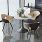 Round Tulip Base Luxury Dining Table White Tone Fixed Table with Sintered Stone Clearhalo ' dining_table' 'Dining Tables & Seating' 'Dining Tables' 'furn' 'furn_dining_table' 'Furniture' 'furniture_dining_table' 'Kitchen & Dining Furniture' 'kitchen&dining_furn' 'kitchen' 'kitchen_dining_table' 3863902