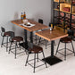 Industrial Style Furniture Solid Wood Dining Site Table for Dining Room Clearhalo ' dining_table' 'Dining Tables & Seating' 'Dining Tables' 'furn' 'furn_dining_table' 'Furniture' 'furniture_dining_table' 'Kitchen & Dining Furniture' 'kitchen&dining_furn' 'kitchen' 'kitchen_dining_table' 3863917