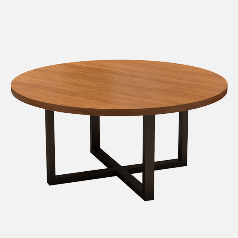Industrial Style Furniture Solid Wood Dining Site Table for Dining Room Without Chairs Clearhalo ' dining_table' 'Dining Tables & Seating' 'Dining Tables' 'furn' 'furn_dining_table' 'Furniture' 'furniture_dining_table' 'Kitchen & Dining Furniture' 'kitchen&dining_furn' 'kitchen' 'kitchen_dining_table' 3863921
