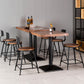 Industrial Style Furniture Solid Wood Dining Site Table for Dining Room Clearhalo ' dining_table' 'Dining Tables & Seating' 'Dining Tables' 'furn' 'furn_dining_table' 'Furniture' 'furniture_dining_table' 'Kitchen & Dining Furniture' 'kitchen&dining_furn' 'kitchen' 'kitchen_dining_table' 3863922