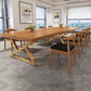Rectangle Wood Color Dining Table Pine Solid Wood Table Glam for Dining Room Clearhalo ' dining_table' 'Dining Tables & Seating' 'Dining Tables' 'furn' 'furn_dining_table' 'Furniture' 'furniture_dining_table' 'Kitchen & Dining Furniture' 'kitchen&dining_furn' 'kitchen' 'kitchen_dining_table' 3863942