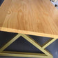 Rectangle Wood Color Dining Table Pine Solid Wood Table Glam for Dining Room Clearhalo ' dining_table' 'Dining Tables & Seating' 'Dining Tables' 'furn' 'furn_dining_table' 'Furniture' 'furniture_dining_table' 'Kitchen & Dining Furniture' 'kitchen&dining_furn' 'kitchen' 'kitchen_dining_table' 3863946