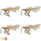 Rectangle Wood Color Dining Table Pine Solid Wood Table Glam for Dining Room Clearhalo ' dining_table' 'Dining Tables & Seating' 'Dining Tables' 'furn' 'furn_dining_table' 'Furniture' 'furniture_dining_table' 'Kitchen & Dining Furniture' 'kitchen&dining_furn' 'kitchen' 'kitchen_dining_table' 3863949