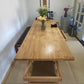 Rectangle Wood Color Dining Table Pine Solid Wood Table Glam for Dining Room Clearhalo ' dining_table' 'Dining Tables & Seating' 'Dining Tables' 'furn' 'furn_dining_table' 'Furniture' 'furniture_dining_table' 'Kitchen & Dining Furniture' 'kitchen&dining_furn' 'kitchen' 'kitchen_dining_table' 3863953