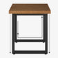 Industrial Square Dining Table Pine Solid Wood Table with Double Pedestal Clearhalo ' dining_table' 'Dining Tables & Seating' 'Dining Tables' 'furn' 'furn_dining_table' 'Furniture' 'furniture_dining_table' 'Kitchen & Dining Furniture' 'kitchen&dining_furn' 'kitchen' 'kitchen_dining_table' 3864046