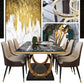 Metal Traditional Luxury Rectangle Indoor Table Sintered Stone Table with Metal Trestle Clearhalo ' dining_table' 'Dining Tables & Seating' 'Dining Tables' 'furn' 'furn_dining_table' 'Furniture' 'furniture_dining_table' 'Kitchen & Dining Furniture' 'kitchen&dining_furn' 'kitchen' 'kitchen_dining_table' 3864078