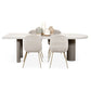 Modern Style Home Solid Wood Dining Table Freeform Shape Table with 3 Legs Base Clearhalo ' dining_table' 'Dining Tables & Seating' 'Dining Tables' 'furn' 'furn_dining_table' 'Furniture' 'furniture_dining_table' 'Kitchen & Dining Furniture' 'kitchen&dining_furn' 'kitchen' 'kitchen_dining_table' 3864136