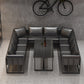 Industrial Sintered Stone Dinner Room Kitchen Table Black Sled Table for Dining Room Clearhalo ' dining_table' 'Dining Tables & Seating' 'Dining Tables' 'furn' 'furn_dining_table' 'Furniture' 'furniture_dining_table' 'Kitchen & Dining Furniture' 'kitchen&dining_furn' 'kitchen' 'kitchen_dining_table' 3864164