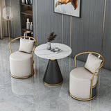 Metal Traditional Luxury Round Indoor Table Sintered Stone Table with Pedestal Base Clearhalo ' dining_table' 'Dining Tables & Seating' 'Dining Tables' 'furn' 'furn_dining_table' 'Furniture' 'furniture_dining_table' 'Kitchen & Dining Furniture' 'kitchen&dining_furn' 'kitchen' 'kitchen_dining_table' 3864223