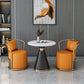 Metal Traditional Luxury Round Indoor Table Sintered Stone Table with Pedestal Base Clearhalo ' dining_table' 'Dining Tables & Seating' 'Dining Tables' 'furn' 'furn_dining_table' 'Furniture' 'furniture_dining_table' 'Kitchen & Dining Furniture' 'kitchen&dining_furn' 'kitchen' 'kitchen_dining_table' 3864227