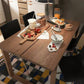 Glam Solid Wood Brown Dining Table Rectangle Shape Standard Dining Table for Kitchen Clearhalo ' dining_table' 'Dining Tables & Seating' 'Dining Tables' 'furn' 'furn_dining_table' 'Furniture' 'furniture_dining_table' 'Kitchen & Dining Furniture' 'kitchen&dining_furn' 'kitchen' 'kitchen_dining_table' 3864262