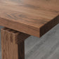 Glam Solid Wood Brown Dining Table Rectangle Shape Standard Dining Table for Kitchen Clearhalo ' dining_table' 'Dining Tables & Seating' 'Dining Tables' 'furn' 'furn_dining_table' 'Furniture' 'furniture_dining_table' 'Kitchen & Dining Furniture' 'kitchen&dining_furn' 'kitchen' 'kitchen_dining_table' 3864264