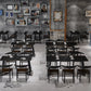 Industrial Black Dinner Room Kitchen Table Sled Base Table for Dining Room Clearhalo ' dining_table' 'Dining Tables & Seating' 'Dining Tables' 'furn' 'furn_dining_table' 'Furniture' 'furniture_dining_table' 'Kitchen & Dining Furniture' 'kitchen&dining_furn' 'kitchen' 'kitchen_dining_table' 3864299