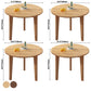 Round Wood Color Dining Table Simplicity Solid Wood 4 Legs Table for Dining Room Clearhalo ' dining_table' 'Dining Tables & Seating' 'Dining Tables' 'furn' 'furn_dining_table' 'Furniture' 'furniture_dining_table' 'Kitchen & Dining Furniture' 'kitchen&dining_furn' 'kitchen' 'kitchen_dining_table' 3864332