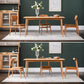 Solid Wood Rectangle Dining Table in Nature Contemporary Kitchen Wood Table with 4 Legs Clearhalo ' dining_table' 'Dining Tables & Seating' 'Dining Tables' 'furn' 'furn_dining_table' 'Furniture' 'furniture_dining_table' 'Kitchen & Dining Furniture' 'kitchen&dining_furn' 'kitchen' 'kitchen_dining_table' 3864345