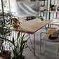 Rectangle Wood Color Dining Table Pine Solid Wood Table Glam with 4 Legs Clearhalo ' dining_table' 'Dining Tables & Seating' 'Dining Tables' 'furn' 'furn_dining_table' 'Furniture' 'furniture_dining_table' 'Kitchen & Dining Furniture' 'kitchen&dining_furn' 'kitchen' 'kitchen_dining_table' 3864358