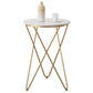 Traditional Luxury Stone Dinette Table Round Tripod Base Dining Table for Home Gold Without Chairs Clearhalo ' dining_table' 'Dining Tables & Seating' 'Dining Tables' 'furn' 'furn_dining_table' 'Furniture' 'furniture_dining_table' 'Kitchen & Dining Furniture' 'kitchen&dining_furn' 'kitchen' 'kitchen_dining_table' 3864418