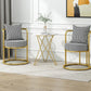 Traditional Luxury Stone Dinette Table Round Tripod Base Dining Table for Home Clearhalo ' dining_table' 'Dining Tables & Seating' 'Dining Tables' 'furn' 'furn_dining_table' 'Furniture' 'furniture_dining_table' 'Kitchen & Dining Furniture' 'kitchen&dining_furn' 'kitchen' 'kitchen_dining_table' 3864419