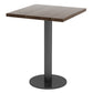 Industrial Brown Dinner Room Kitchen Table Solid Wood Top Table with Metal Base for Dining Room Square Without Chairs Clearhalo ' dining_table' 'Dining Tables & Seating' 'Dining Tables' 'furn' 'furn_dining_table' 'Furniture' 'furniture_dining_table' 'Kitchen & Dining Furniture' 'kitchen&dining_furn' 'kitchen' 'kitchen_dining_table' 3864463
