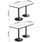 Industrial Dining Room Table White Sintered Stone Table with Black Metal Base Clearhalo ' dining_table' 'Dining Tables & Seating' 'Dining Tables' 'furn' 'furn_dining_table' 'Furniture' 'furniture_dining_table' 'Kitchen & Dining Furniture' 'kitchen&dining_furn' 'kitchen' 'kitchen_dining_table' 3864475