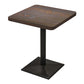 Industrial Style Wooden Dinner Room Kitchen Table Brown Table with Black Frame Square Without Chairs Clearhalo ' dining_table' 'Dining Tables & Seating' 'Dining Tables' 'furn' 'furn_dining_table' 'Furniture' 'furniture_dining_table' 'Kitchen & Dining Furniture' 'kitchen&dining_furn' 'kitchen' 'kitchen_dining_table' 3864562
