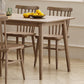 Rectangle Ash Wood Table Modern Dining Table in Walnut with 4 Legs for Restaurant Clearhalo ' dining_table' 'Dining Tables & Seating' 'Dining Tables' 'furn' 'furn_dining_table' 'Furniture' 'furniture_dining_table' 'Kitchen & Dining Furniture' 'kitchen&dining_furn' 'kitchen' 'kitchen_dining_table' 3864580