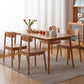 Rectangle Cherry Wood Table Modern Dining Table with 4 Legs for Restaurant Clearhalo ' dining_table' 'Dining Tables & Seating' 'Dining Tables' 'furn' 'furn_dining_table' 'Furniture' 'furniture_dining_table' 'Kitchen & Dining Furniture' 'kitchen&dining_furn' 'kitchen' 'kitchen_dining_table' 3864633
