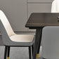 Rectangle Industrial Sintered Stone Dining Table 4 Legs Base Table for Home Clearhalo ' dining_table' 'Dining Tables & Seating' 'Dining Tables' 'furn' 'furn_dining_table' 'Furniture' 'furniture_dining_table' 'Kitchen & Dining Furniture' 'kitchen&dining_furn' 'kitchen' 'kitchen_dining_table' 3864661