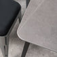 Industrial Style Grey Sintered Stone Dining Table Metallic Base Rectangle and Square Table for Home Clearhalo ' dining_table' 'Dining Tables & Seating' 'Dining Tables' 'furn' 'furn_dining_table' 'Furniture' 'furniture_dining_table' 'Kitchen & Dining Furniture' 'kitchen&dining_furn' 'kitchen' 'kitchen_dining_table' 3864681