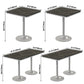 Industrial Style Sintered Stone Dining Table Metallic Base Rectangle and Square Table for Home Clearhalo ' dining_table' 'Dining Tables & Seating' 'Dining Tables' 'furn' 'furn_dining_table' 'Furniture' 'furniture_dining_table' 'Kitchen & Dining Furniture' 'kitchen&dining_furn' 'kitchen' 'kitchen_dining_table' 3864690