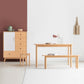 Rectangle Wooden Dining Table Modern Beech Table in Nature with 4 Legs Clearhalo ' dining_table' 'Dining Tables & Seating' 'Dining Tables' 'furn' 'furn_dining_table' 'Furniture' 'furniture_dining_table' 'Kitchen & Dining Furniture' 'kitchen&dining_furn' 'kitchen' 'kitchen_dining_table' 3864699