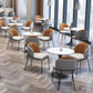 Simple Style Sintered Stone Dining Table Tulip Base Round Table for Home Clearhalo ' dining_table' 'Dining Tables & Seating' 'Dining Tables' 'furn' 'furn_dining_table' 'Furniture' 'furniture_dining_table' 'Kitchen & Dining Furniture' 'kitchen&dining_furn' 'kitchen' 'kitchen_dining_table' 3864791