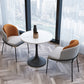 Simple Style Sintered Stone Dining Table Tulip Base Round Table for Home Clearhalo ' dining_table' 'Dining Tables & Seating' 'Dining Tables' 'furn' 'furn_dining_table' 'Furniture' 'furniture_dining_table' 'Kitchen & Dining Furniture' 'kitchen&dining_furn' 'kitchen' 'kitchen_dining_table' 3864792