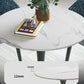 Simple Style Sintered Stone Dining Table Tulip Base Round Table for Home Clearhalo ' dining_table' 'Dining Tables & Seating' 'Dining Tables' 'furn' 'furn_dining_table' 'Furniture' 'furniture_dining_table' 'Kitchen & Dining Furniture' 'kitchen&dining_furn' 'kitchen' 'kitchen_dining_table' 3864796