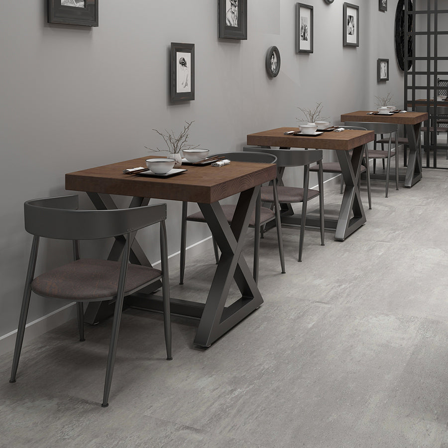Industrial Square Dining Table Pine Solid Wood Table with Trestle Base Clearhalo ' dining_table' 'Dining Tables & Seating' 'Dining Tables' 'furn' 'furn_dining_table' 'Furniture' 'furniture_dining_table' 'Kitchen & Dining Furniture' 'kitchen&dining_furn' 'kitchen' 'kitchen_dining_table' 3864823