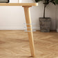Rectangle Solid Wood Dining Table Modern Rubber Wood Table in Nature with 4 Legs Clearhalo ' dining_table' 'Dining Tables & Seating' 'Dining Tables' 'furn' 'furn_dining_table' 'Furniture' 'furniture_dining_table' 'Kitchen & Dining Furniture' 'kitchen&dining_furn' 'kitchen' 'kitchen_dining_table' 3864897