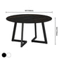 Glam Round Sintered Stone Dining Table Standard Kitchen Dining Table with Double Pedestal Base Clearhalo ' dining_table' 'Dining Tables & Seating' 'Dining Tables' 'furn' 'furn_dining_table' 'Furniture' 'furniture_dining_table' 'Kitchen & Dining Furniture' 'kitchen&dining_furn' 'kitchen' 'kitchen_dining_table' 3864926