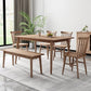 Rectangle Wood in Brown Dining Table Modern Ash Table with 4 Legs for Restaurant Clearhalo ' dining_table' 'Dining Tables & Seating' 'Dining Tables' 'furn' 'furn_dining_table' 'Furniture' 'furniture_dining_table' 'Kitchen & Dining Furniture' 'kitchen&dining_furn' 'kitchen' 'kitchen_dining_table' 3864949