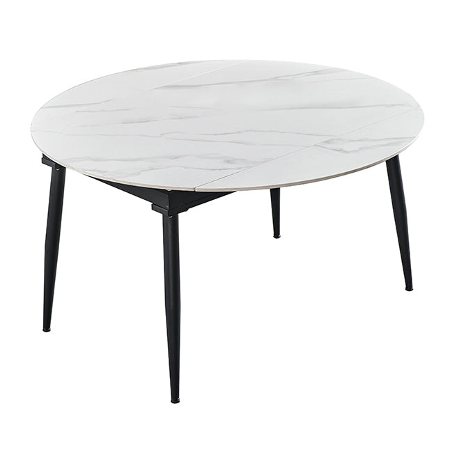 Simplicity Style Stone Table Rectangle 4-foot Dining Table with Drop-Leaf Without Chairs Clearhalo ' dining_table' 'Dining Tables & Seating' 'Dining Tables' 'furn' 'furn_dining_table' 'Furniture' 'furniture_dining_table' 'Kitchen & Dining Furniture' 'kitchen&dining_furn' 'kitchen' 'kitchen_dining_table' 3864968