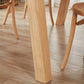 Glam Standard Khaki Dining Table Solid Wood Rectangle Shape Dining Table for Kitchen Clearhalo ' dining_table' 'Dining Tables & Seating' 'Dining Tables' 'furn' 'furn_dining_table' 'Furniture' 'furniture_dining_table' 'Kitchen & Dining Furniture' 'kitchen&dining_furn' 'kitchen' 'kitchen_dining_table' 3865007