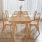 Glam Standard Khaki Dining Table Solid Wood Rectangle Shape Dining Table for Kitchen Clearhalo ' dining_table' 'Dining Tables & Seating' 'Dining Tables' 'furn' 'furn_dining_table' 'Furniture' 'furniture_dining_table' 'Kitchen & Dining Furniture' 'kitchen&dining_furn' 'kitchen' 'kitchen_dining_table' 3865013