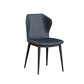 Contemporary Metal Dining Room Chairs Faux Leather Dining Armless Chairs (Set of 4) Clearhalo ' kitchen&dining_furn' 'Dining Chairs' 'Dining Tables & Seating' 'dining_chair' 'furn' 'furn_dining_chair' 'Furniture' 'furniture_dining_chair' 'Kitchen & Dining Furniture' 'kitchen' 3870723