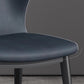 Contemporary Metal Dining Room Chairs Faux Leather Dining Armless Chairs (Set of 4) Clearhalo ' kitchen&dining_furn' 'Dining Chairs' 'Dining Tables & Seating' 'dining_chair' 'furn' 'furn_dining_chair' 'Furniture' 'furniture_dining_chair' 'Kitchen & Dining Furniture' 'kitchen' 3870727