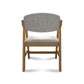 Open Back Dining Arm Chair Upholstered Single Dining Armchair with Wood Legs Clearhalo ' kitchen&dining_furn' 'Dining Chairs' 'Dining Tables & Seating' 'dining_chair' 'furn' 'furn_dining_chair' 'Furniture' 'furniture_dining_chair' 'Kitchen & Dining Furniture' 'kitchen' 3870778