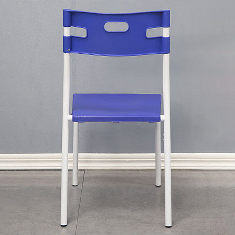 Contemporary Plastic Dining Room Chairs Open Back Dining Side Armless Chair for Restaurant Use Clearhalo ' kitchen&dining_furn' 'Dining Chairs' 'Dining Tables & Seating' 'dining_chair' 'furn' 'furn_dining_chair' 'Furniture' 'furniture_dining_chair' 'Kitchen & Dining Furniture' 'kitchen' 3870823