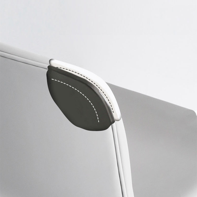 Contemporary Style Dining Room Chairs Dining Armless Chairs with Metal Legs Clearhalo ' kitchen&dining_furn' 'Dining Chairs' 'Dining Tables & Seating' 'dining_chair' 'furn' 'furn_dining_chair' 'Furniture' 'furniture_dining_chair' 'Kitchen & Dining Furniture' 'kitchen' 3870989