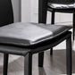 Modern Style Side Chair Home Solid Back Metal Upholstered Dining Room Chair (Set of 2) Clearhalo ' kitchen&dining_furn' 'Dining Chairs' 'Dining Tables & Seating' 'dining_chair' 'furn' 'furn_dining_chair' 'Furniture' 'furniture_dining_chair' 'Kitchen & Dining Furniture' 'kitchen' 3871058